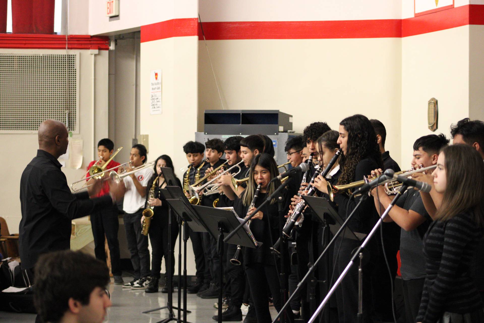 Winter concert band