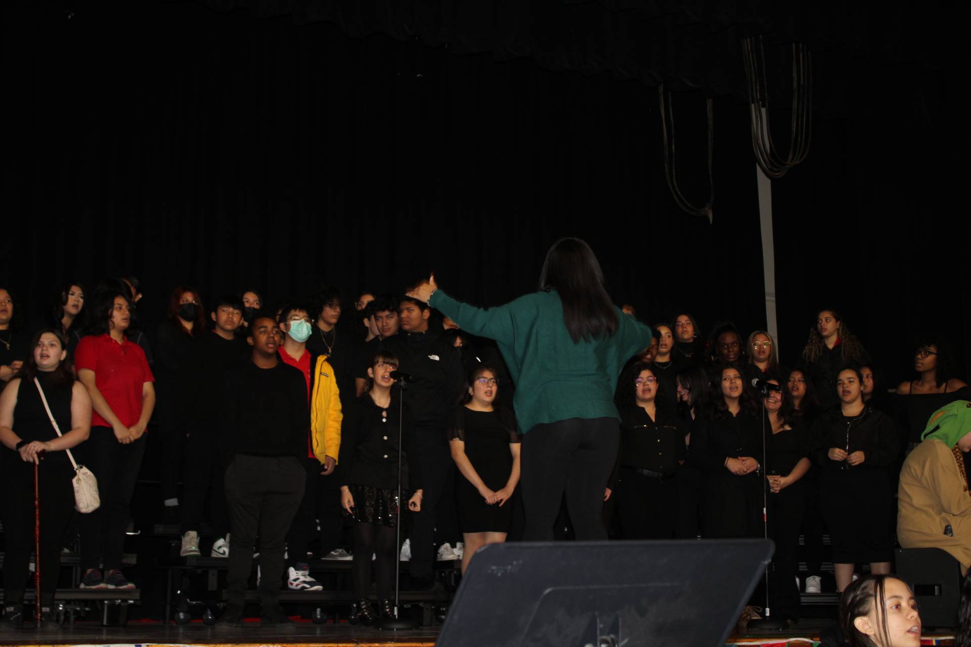 Winter concert choir