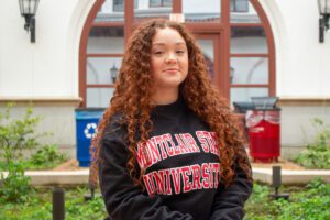 Melissa De Almeida, a freshman educational foundations major