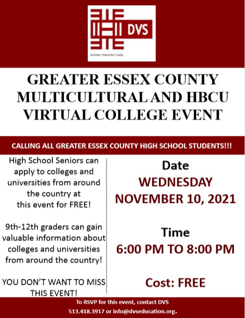 Essex County HBCU Event Flyer - Resize