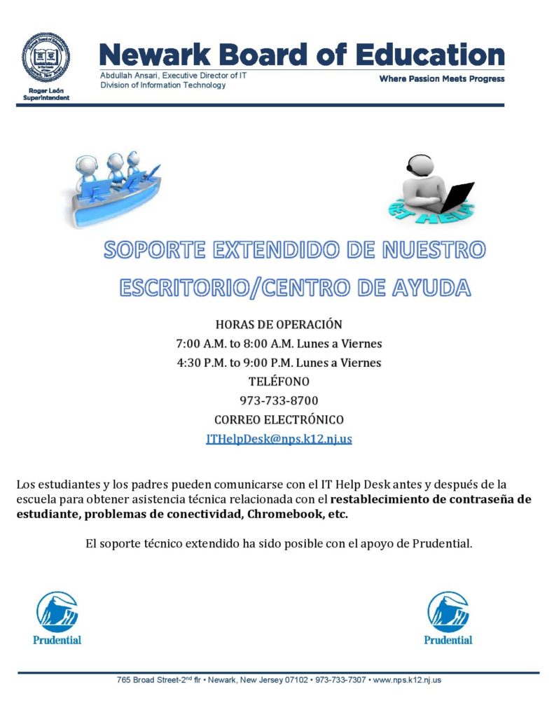 IT Help desk flyer - Spanish-page-001