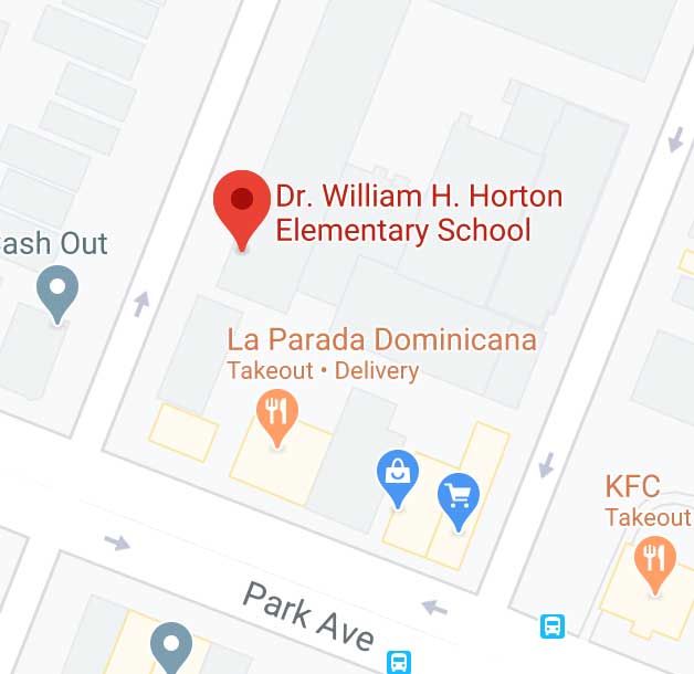 Google Map to Dr. William H. Horton School