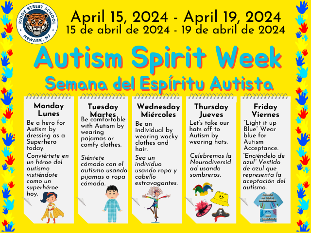 Autism Spirit Week