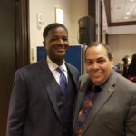 Anthony Muhammad and Superintendent Roger León