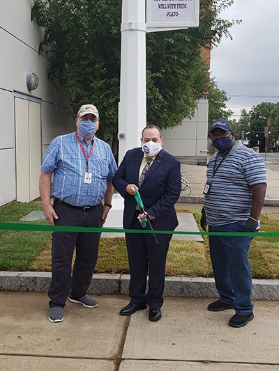 Sciene Park - Wind Turbine - Ribbon Cutting 2020 - 1