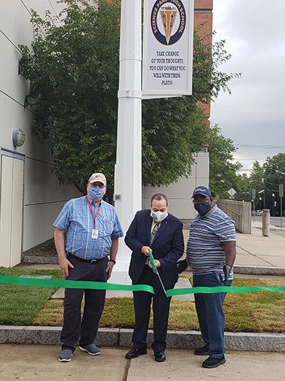 Sciene Park - Wind Turbine - Ribbon Cutting 2020 - 3