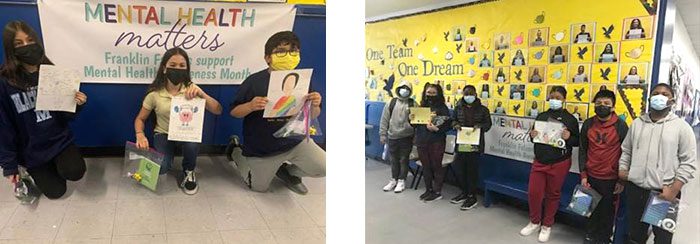 Mental Health Awareness Poster Contest at Benjamin Franklin Elementary School