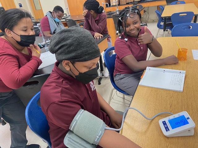 Future medical detectives in action at Speedway Elementary School