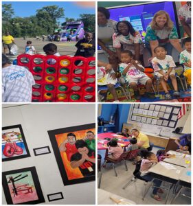 Summer Fun Day Activities at Ivy Hill, Rafael  Hernandez, Arts High School, and Louise A. Spencer